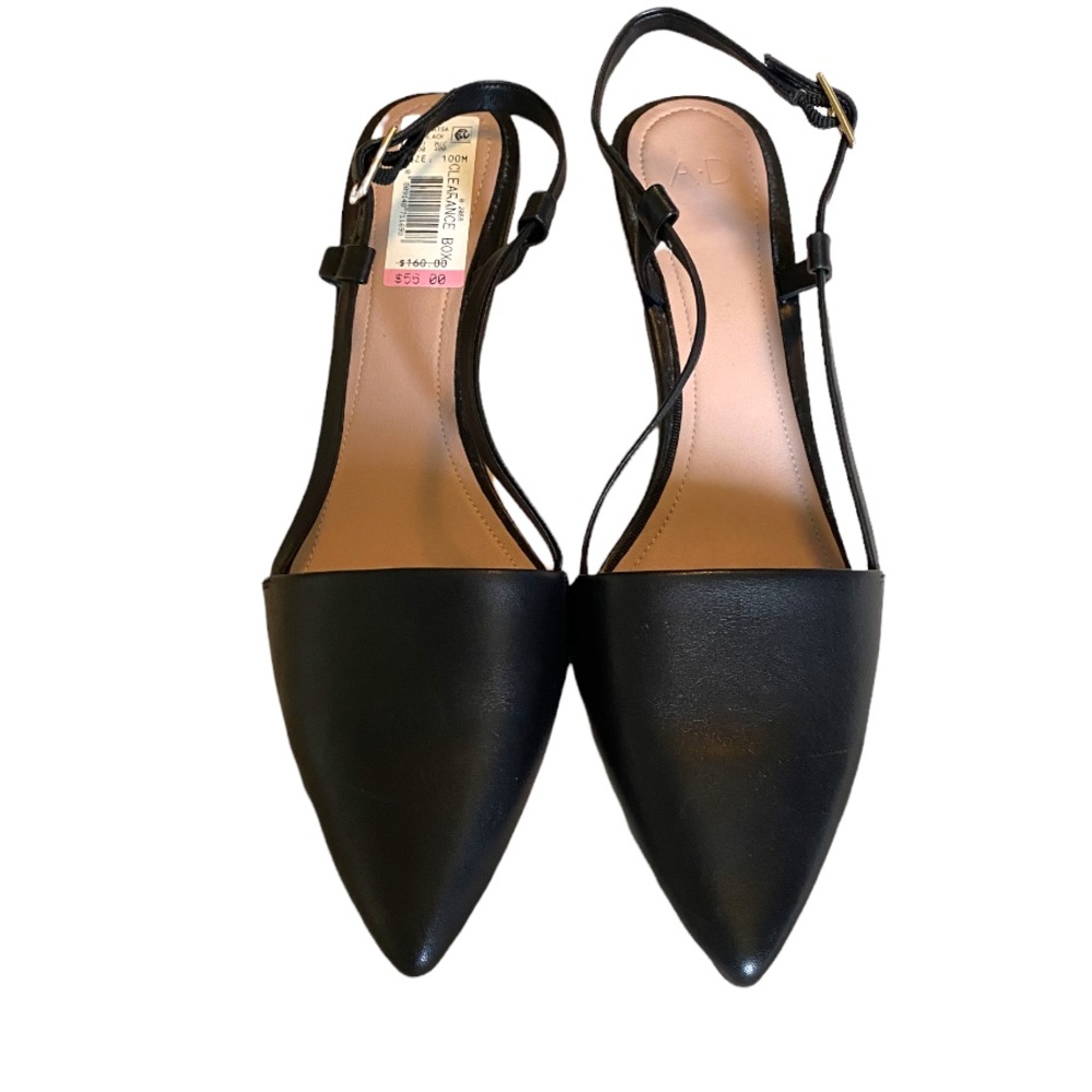 A•D & Daughters Black leather shoes • NWT • Comfortable and classy